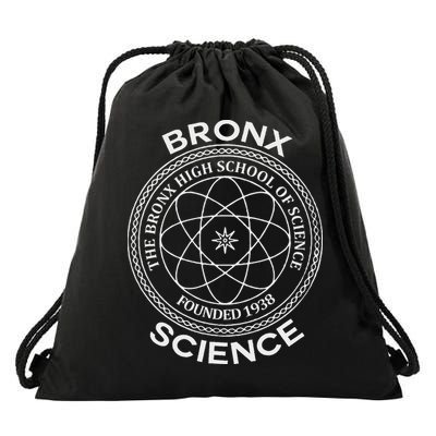 The Bronx Science High School Of Founded 1938 Drawstring Bag