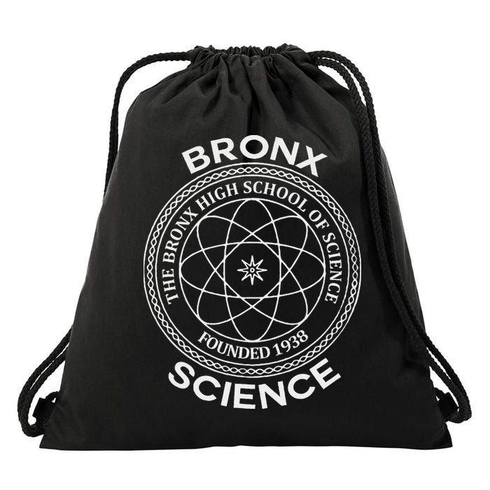 The Bronx Science High School Of Founded 1938 Drawstring Bag