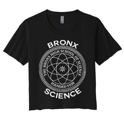 The Bronx Science High School Of Founded 1938 Women's Crop Top Tee