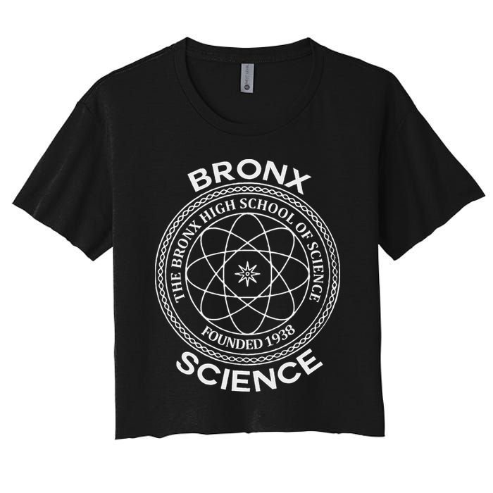 The Bronx Science High School Of Founded 1938 Women's Crop Top Tee