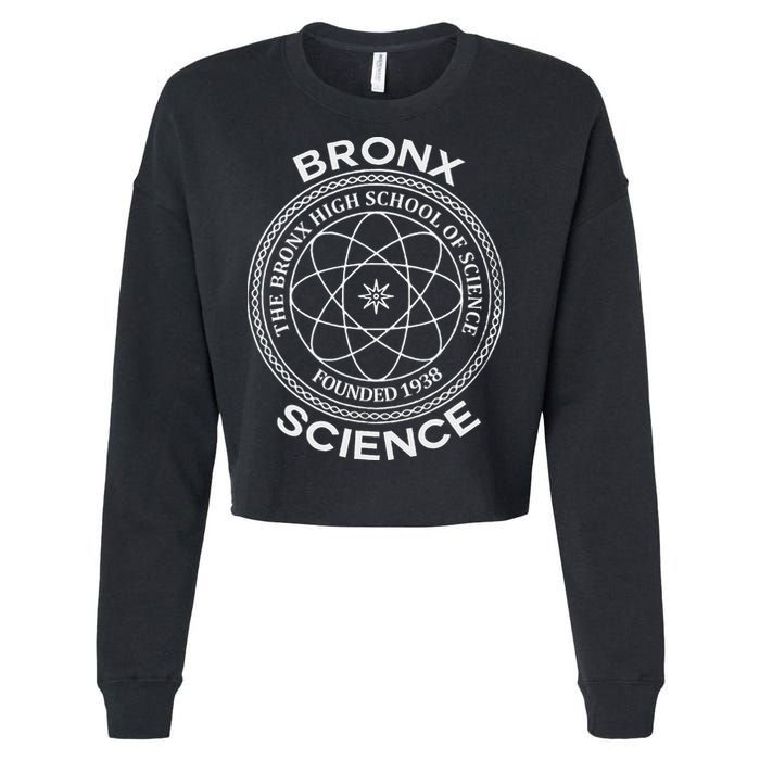The Bronx Science High School Of Founded 1938 Cropped Pullover Crew