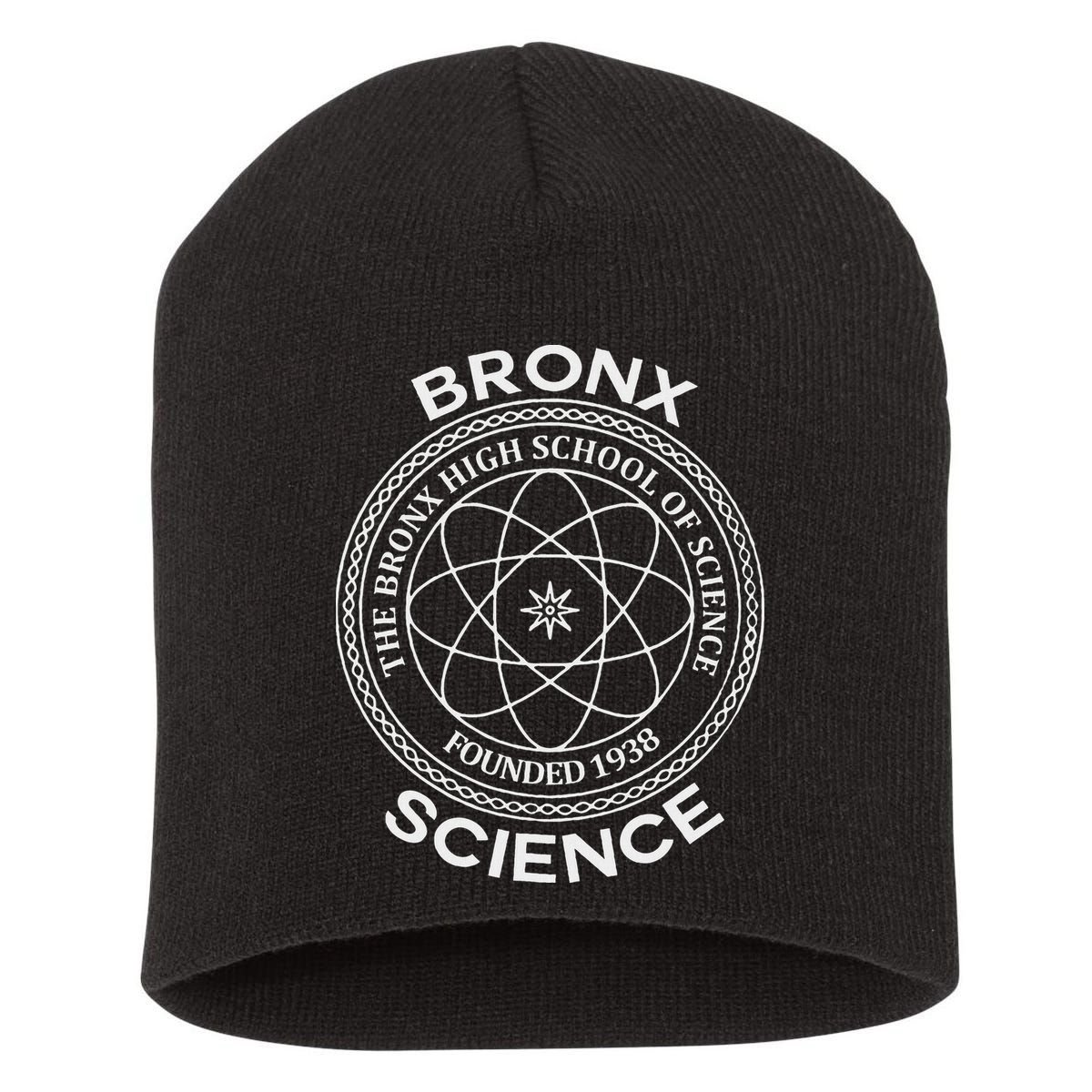 The Bronx Science High School Of Founded 1938 Short Acrylic Beanie