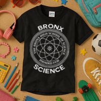 The Bronx Science High School Of Founded 1938 Kids T-Shirt