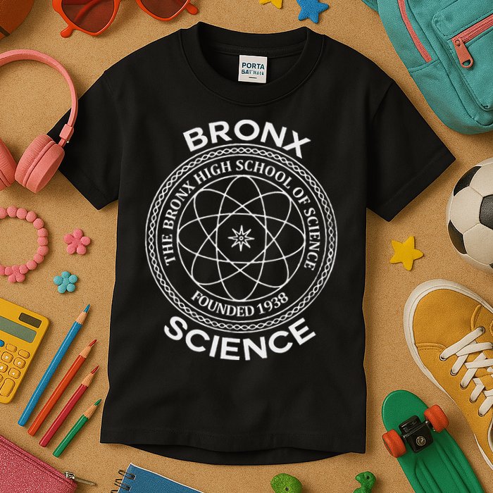 The Bronx Science High School Of Founded 1938 Kids T-Shirt