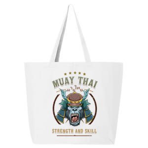 Thai Boxing Strength And Skill Muay Thai And Samurai 25L Jumbo Tote