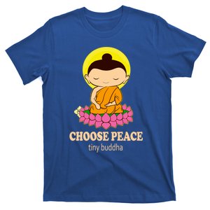 Tiny Buddha Spiritual Buddhism Meditation Quote Zen Buddhist Gift T-Shirt