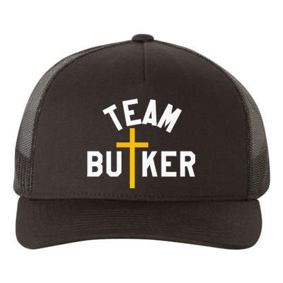 Team Butker Surname Christianity Cross Family Name Yupoong Adult 5-Panel Trucker Hat