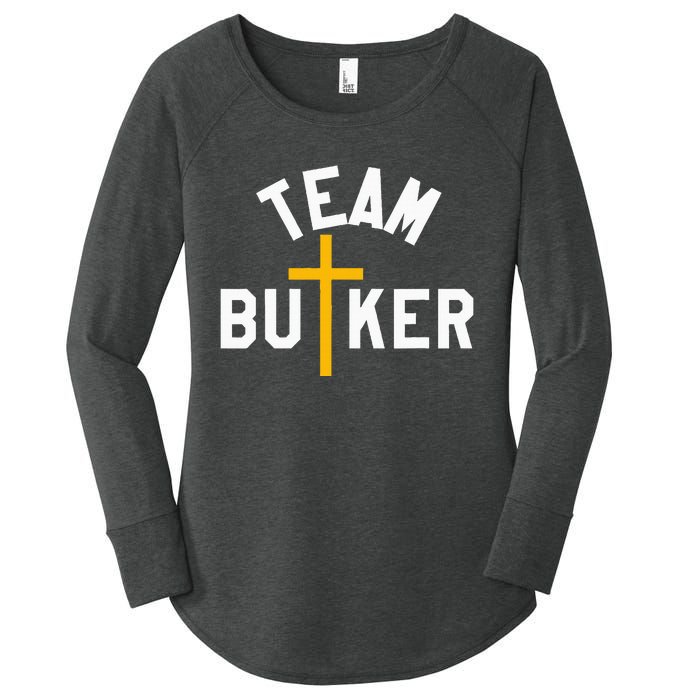 Team Butker Surname Christianity Cross Family Name Women's Perfect Tri Tunic Long Sleeve Shirt