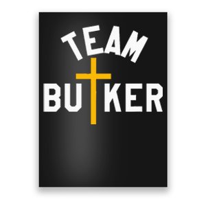 Team Butker Surname Christianity Cross Family Name Poster