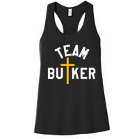 Team Butker Surname Christianity Cross Family Name Women's Racerback Tank