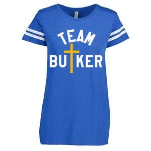 Team Butker Surname Christianity Cross Family Name Enza Ladies Jersey Football T-Shirt