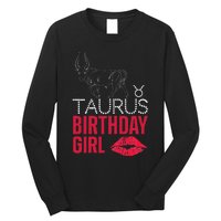 Taurus Birthday Long Sleeve Shirt