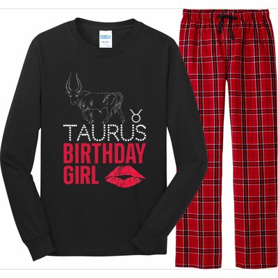 Taurus Birthday Long Sleeve Pajama Set