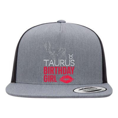 Taurus Birthday Flat Bill Trucker Hat