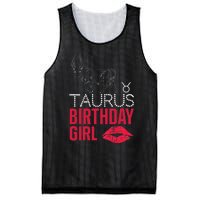 Taurus Birthday Mesh Reversible Basketball Jersey Tank