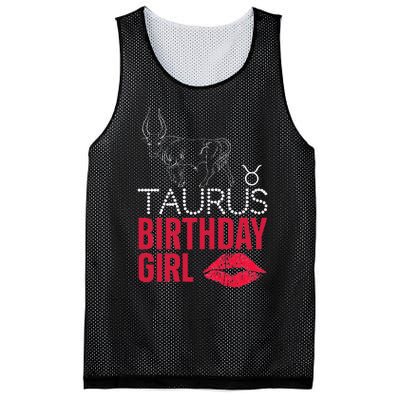 Taurus Birthday Mesh Reversible Basketball Jersey Tank