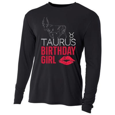 Taurus Birthday Cooling Performance Long Sleeve Crew