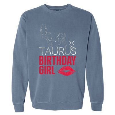 Taurus Birthday Garment-Dyed Sweatshirt