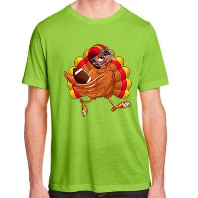 Turkey Bowl Thanksgiving Football Player Costume Gift Adult ChromaSoft Performance T-Shirt