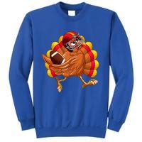 Turkey Bowl Thanksgiving Football Player Costume Gift Sweatshirt