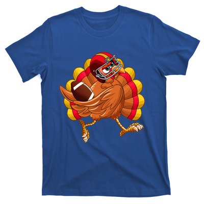 Turkey Bowl Thanksgiving Football Player Costume Gift T-Shirt