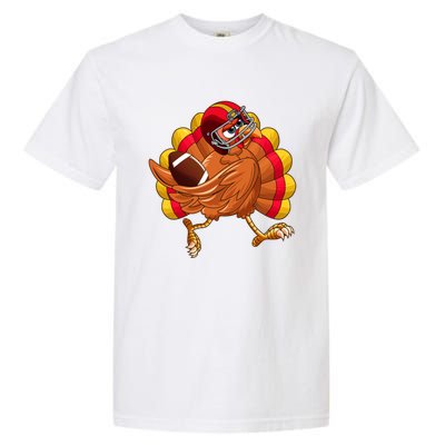 Turkey Bowl Thanksgiving Football Player Costume Gift Garment-Dyed Heavyweight T-Shirt