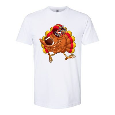 Turkey Bowl Thanksgiving Football Player Costume Gift Softstyle CVC T-Shirt