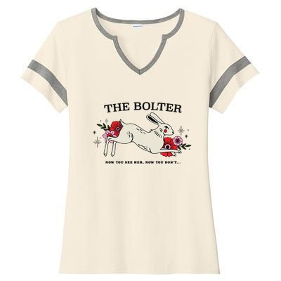 The Bolter Ladies Halftime Notch Neck Tee