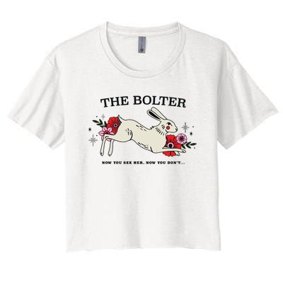 The Bolter Women's Crop Top Tee