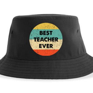 Teacher Best Teacher Ever Sustainable Bucket Hat