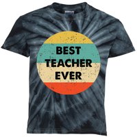 Teacher Best Teacher Ever Kids Tie-Dye T-Shirt