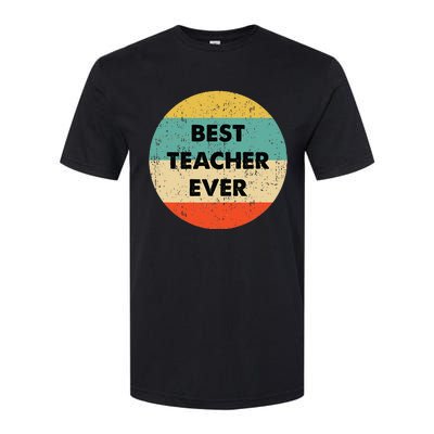 Teacher Best Teacher Ever Softstyle® CVC T-Shirt