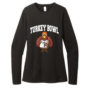 Turkey Bowl Thanksgiving Funny Football Game Gift Cool Gift Womens CVC Long Sleeve Shirt