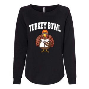 Turkey Bowl Thanksgiving Funny Football Game Gift Cool Gift Womens California Wash Sweatshirt