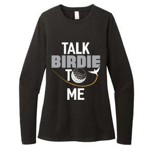 Talk Birdie To Me Great Gift Funny Golf Cool Gift Womens CVC Long Sleeve Shirt