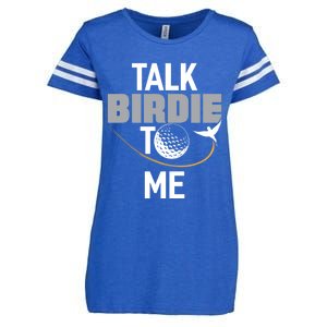 Talk Birdie To Me Great Gift Funny Golf Cool Gift Enza Ladies Jersey Football T-Shirt