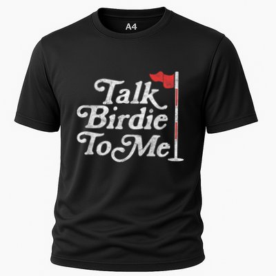 Talk Birdie To Me Funny Golfer Dad Fathers Day Golf Graphic Performance Shirt