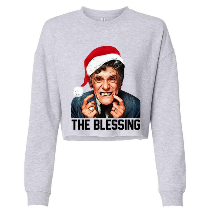 The Blessing Cropped Pullover Crew