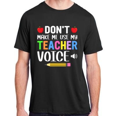 Teacher Back To School Adult ChromaSoft Performance T-Shirt