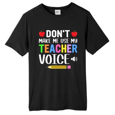 Teacher Back To School Tall Fusion ChromaSoft Performance T-Shirt