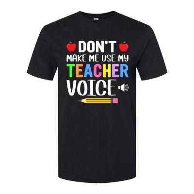 Teacher Back To School Softstyle® CVC T-Shirt