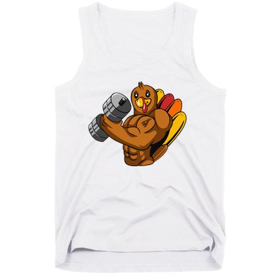 Turkey Bodybuilding Thanksgiving Day Gym Workout Fitness Tank Top