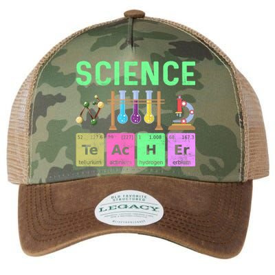 Teacher Back To School Science Legacy Tie Dye Trucker Hat