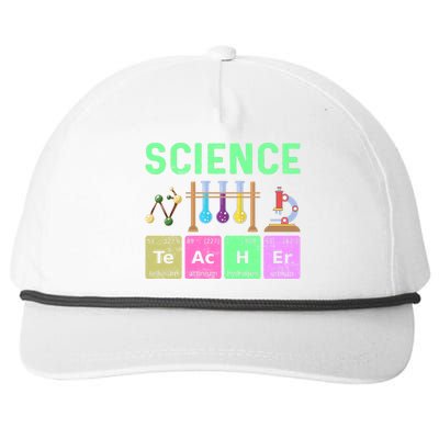 Teacher Back To School Science Snapback Five-Panel Rope Hat