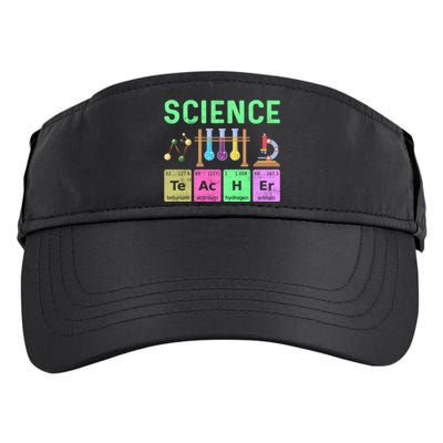 Teacher Back To School Science Adult Drive Performance Visor