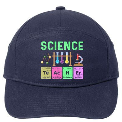 Teacher Back To School Science 7-Panel Snapback Hat