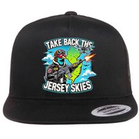 Take Back The Skies New Jersey Mystery Drones Flat Bill Trucker Hat