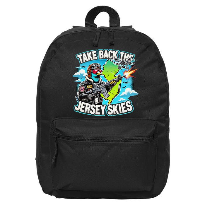 Take Back The Skies New Jersey Mystery Drones 16 in Basic Backpack