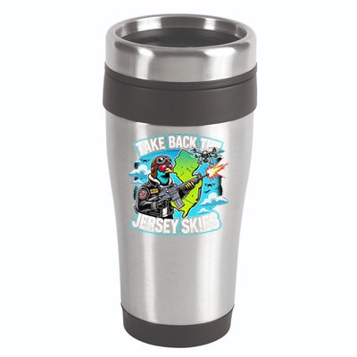 Take Back The Skies New Jersey Mystery Drones 16oz Travel Tumbler