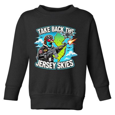 Take Back The Skies New Jersey Mystery Drones Toddler Sweatshirt